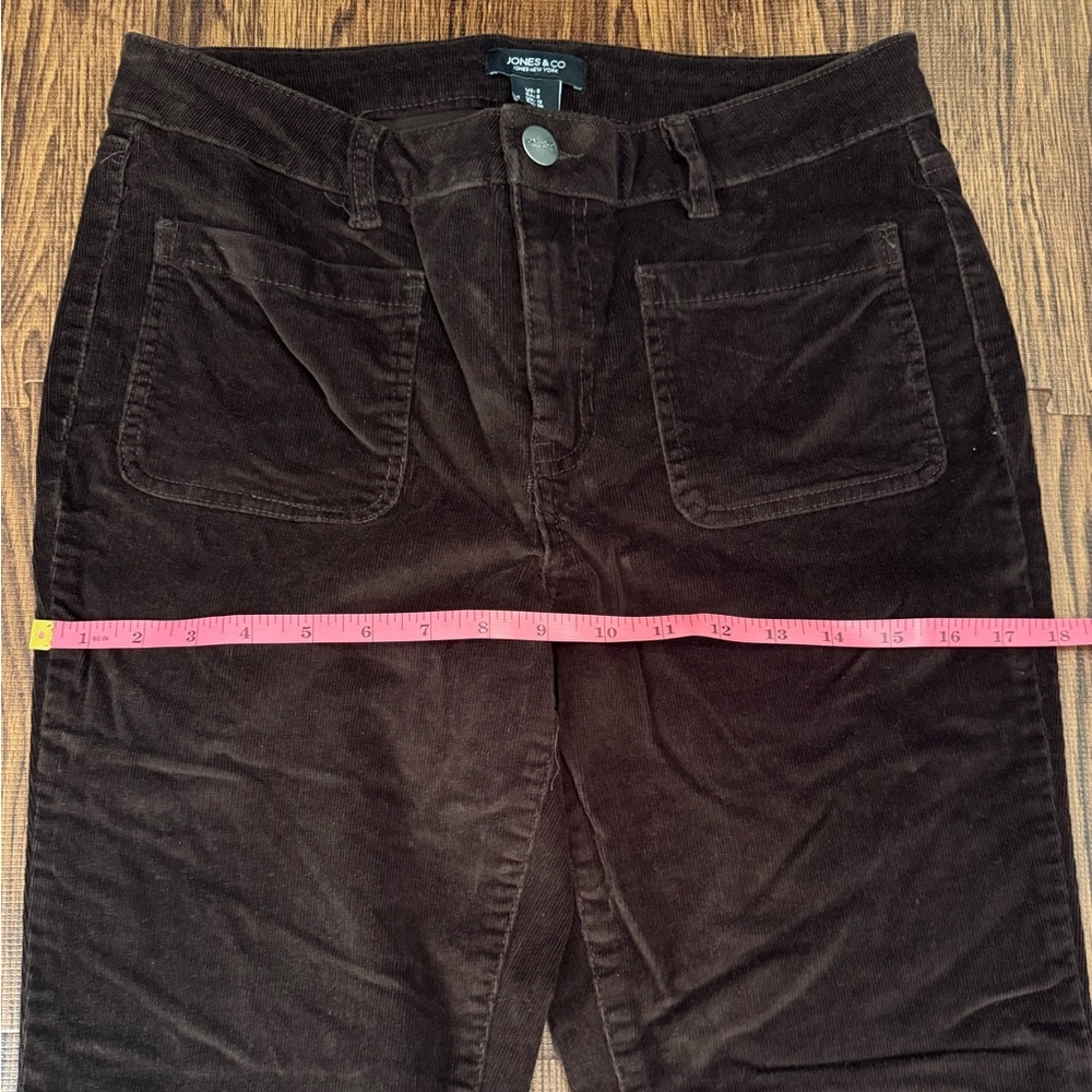 Jones & Co Brown Corduroy Women’s Pants | 8 - Picture 7 of 12